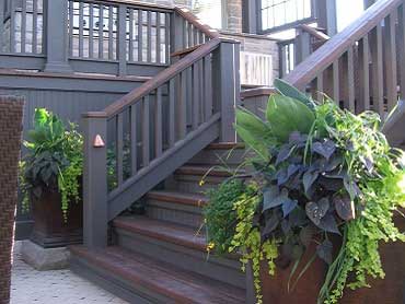 cedar and composite decks